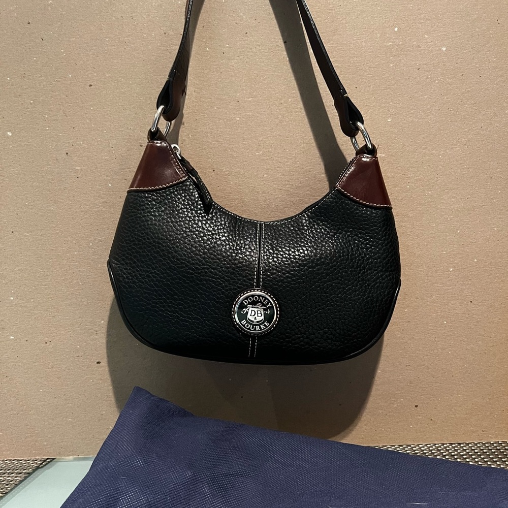 Dooney & Bourke Black Small Hobo NWT